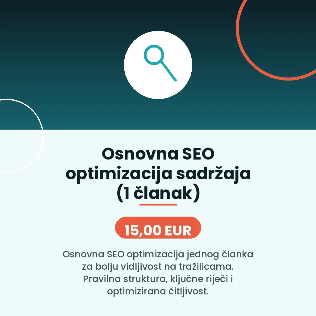 Osnovna SEO optimizacija